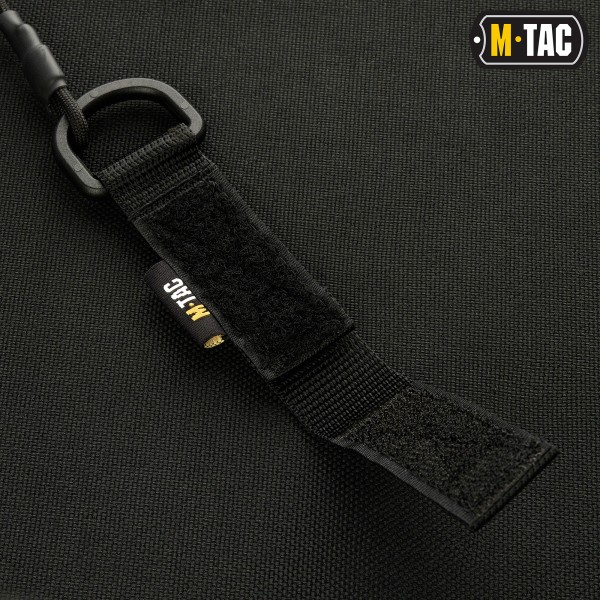 M-Tac шнур страхувальний Lite під карабін з D-кільцем чорний - 51436002 M-Tac шнур страхувальний Lite під карабін з D-кільцем чорний - 51436002