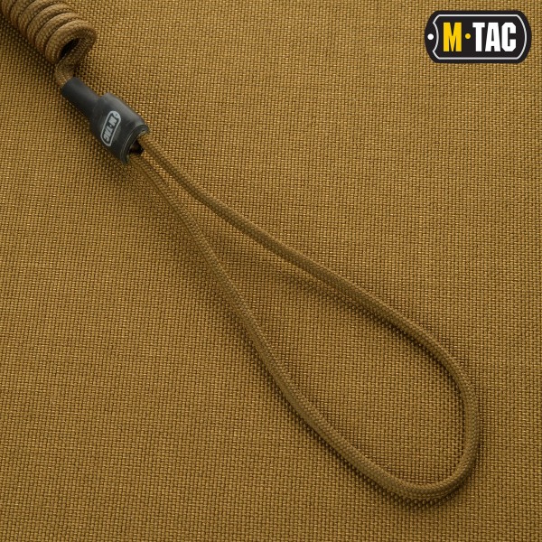 M-Tac шнур страхувальний Lite комбінований з D-кільцем койот - 51436305 M-Tac шнур страхувальний Lite комбінований з D-кільцем койот - 51436305
