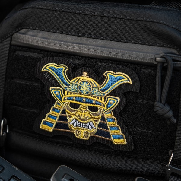 M-Tac нашивка Маска самурая (вышивка) Black - 51443002