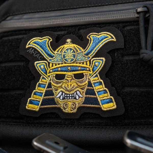 M-Tac нашивка Маска самурая (вышивка) Black - 51443002