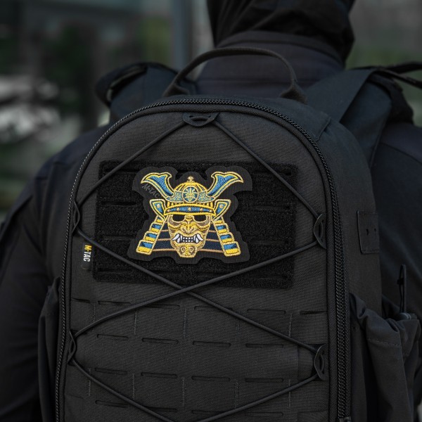 M-Tac нашивка Маска самурая (вышивка) Black - 51443002