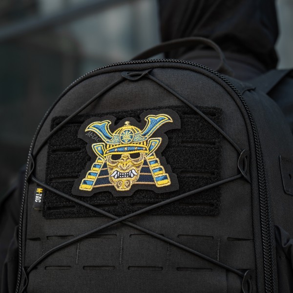 M-Tac нашивка Маска самурая (вышивка) Black - 51443002