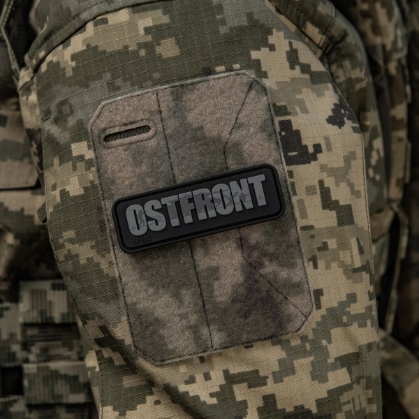 M-Tac нашивка Ostfront Black/Grey - 51458211 M-Tac нашивка Ostfront Black/Grey - 51458211