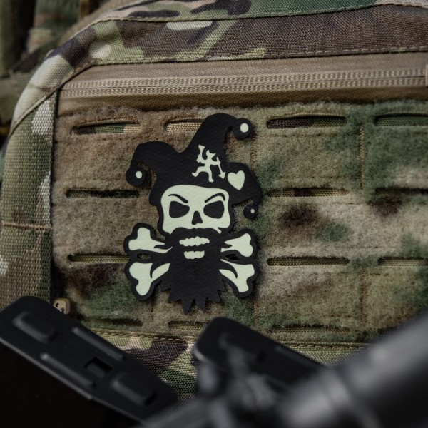 M-Tac нашивка Посміхнись Black/GID - 51459002 M-Tac нашивка Посміхнись Black/GID - 51459002