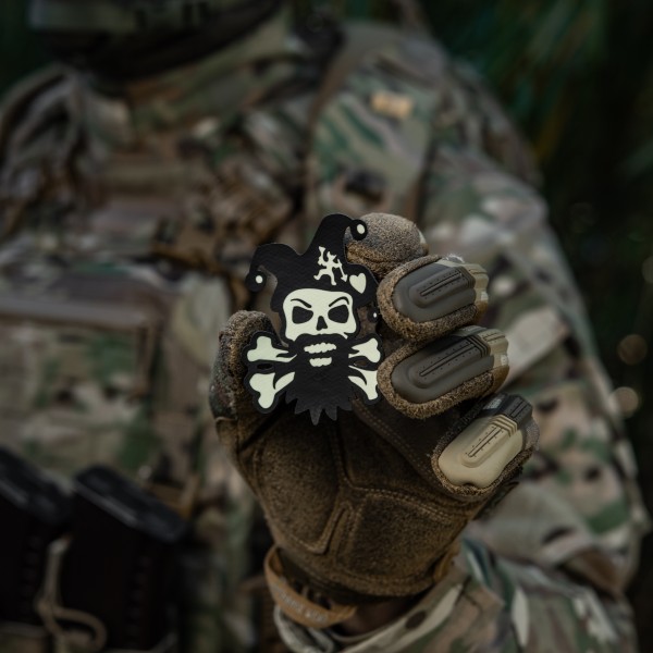 M-Tac нашивка Посміхнись Black/GID - 51459002 M-Tac нашивка Посміхнись Black/GID - 51459002