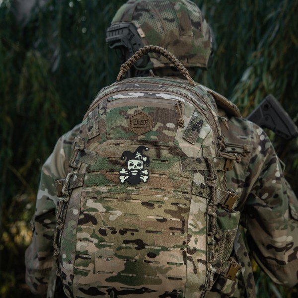 M-Tac нашивка Посміхнись Black/GID - 51459002 M-Tac нашивка Посміхнись Black/GID - 51459002