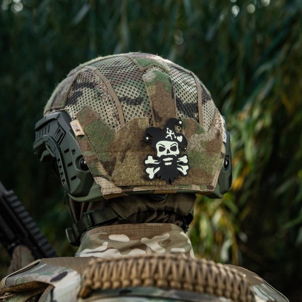 M-Tac нашивка Посміхнись Black/GID - 51459002 M-Tac нашивка Посміхнись Black/GID - 51459002