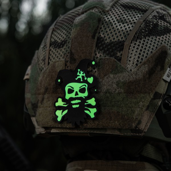 M-Tac нашивка Посміхнись Black/GID - 51459002 M-Tac нашивка Посміхнись Black/GID - 51459002