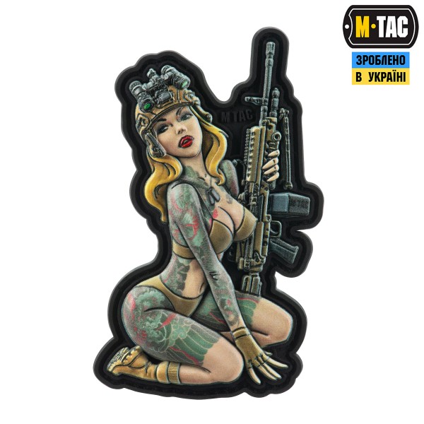 M-Tac нашивка Tactical girl №5 PVC Якудза - 51461002