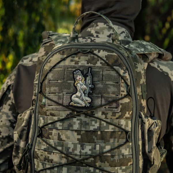 M-Tac нашивка Tactical girl №5 PVC Skandinavik - 51461003