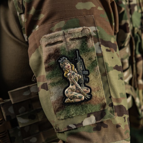 M-Tac нашивка Tactical girl №5 PVC Hooligan - 51461004