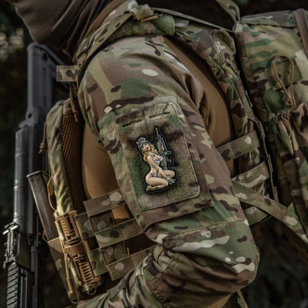 M-Tac нашивка Tactical girl №5 PVC MC - 51461008 M-Tac нашивка Tactical girl №5 PVC MC - 51461008