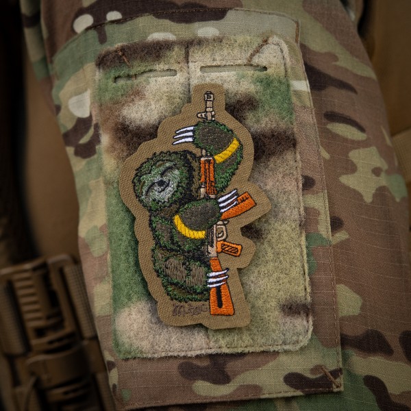 M-Tac нашивка Лінивець (вишивка) Coyote - 51462005