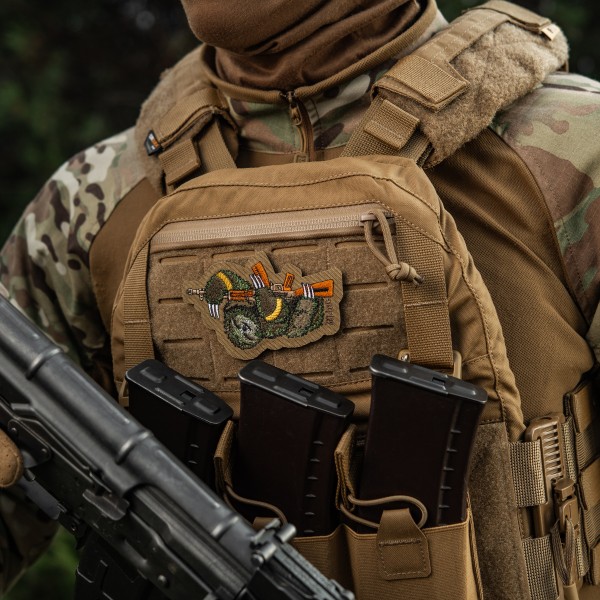 M-Tac нашивка Лінивець (вишивка) Coyote - 51462005