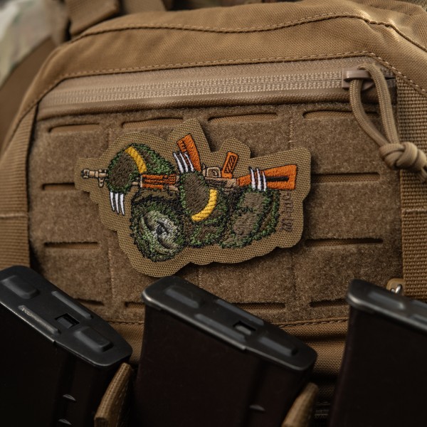 M-Tac нашивка Лінивець (вишивка) Coyote - 51462005