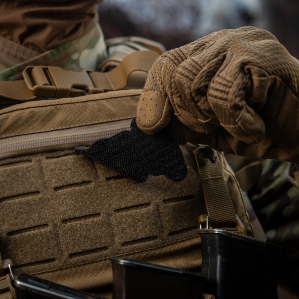 M-Tac нашивка Tactical girl №6 PVC White/Coyote V1 - 51465005