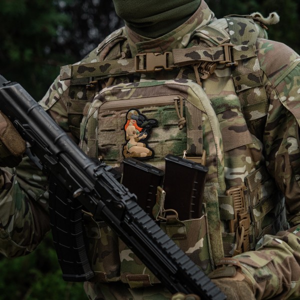 M-Tac нашивка Tactical girl №6 PVC redhead MC V1 - 51465008 M-Tac нашивка Tactical girl №6 PVC redhead MC V1 - 51465008