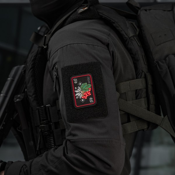 M-Tac нашивка Орнамент Калина (вышивка) Black/Red - 51466234 M-Tac нашивка Орнамент Калина (вышивка) Black/Red - 51466234