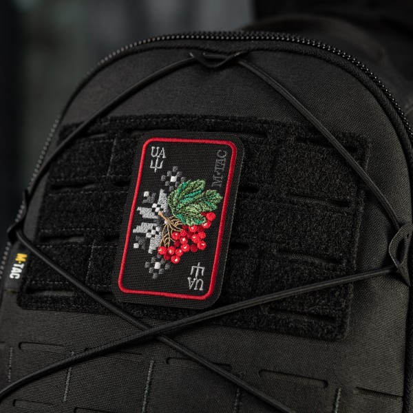 M-Tac нашивка Орнамент Калина (вышивка) Black/Red - 51466234 M-Tac нашивка Орнамент Калина (вышивка) Black/Red - 51466234