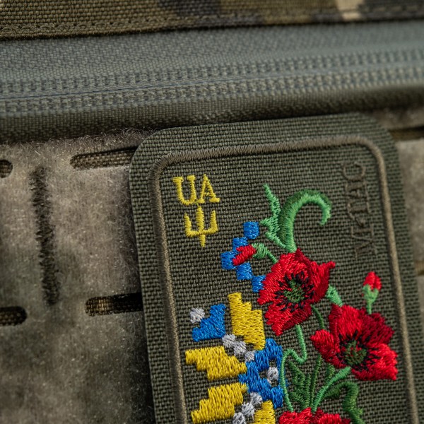 M-Tac нашивка Орнамент Мак (вышивка) Ranger Green - 51467023 M-Tac нашивка Орнамент Мак (вышивка) Ranger Green - 51467023