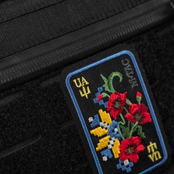M-Tac нашивка Орнамент Мак (вышивка) Black/Yellow/Blue - 51467215