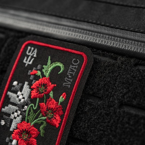 M-Tac нашивка Орнамент Мак (вышивка) Black/Red - 51467234 M-Tac нашивка Орнамент Мак (вышивка) Black/Red - 51467234