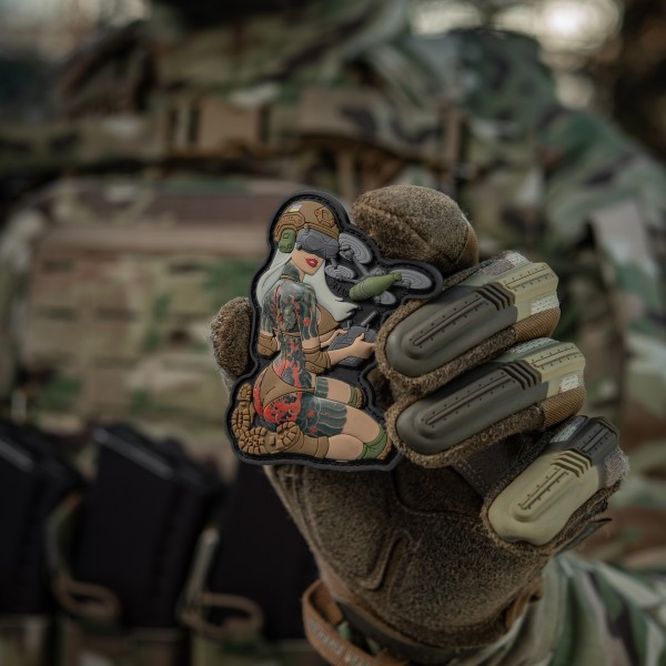 M-Tac нашивка Tactical girl №6 PVC Якудза V2 - 51468004