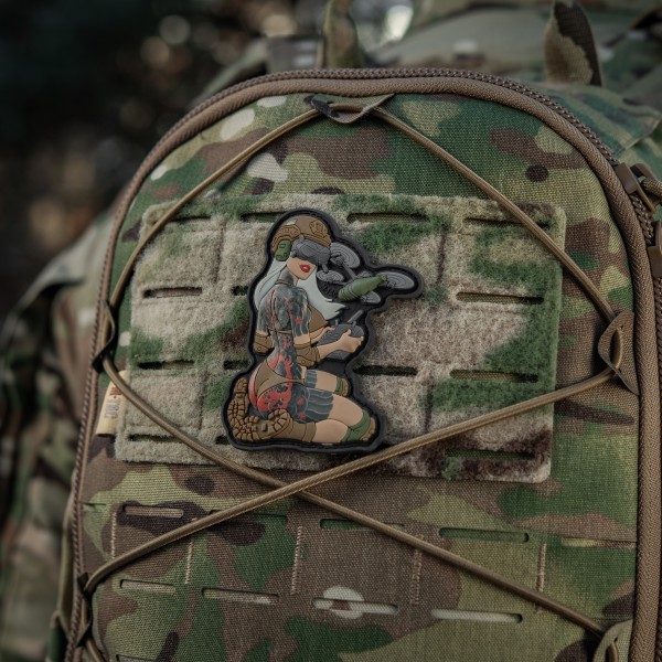 M-Tac нашивка Tactical girl №6 PVC Якудза V2 - 51468004