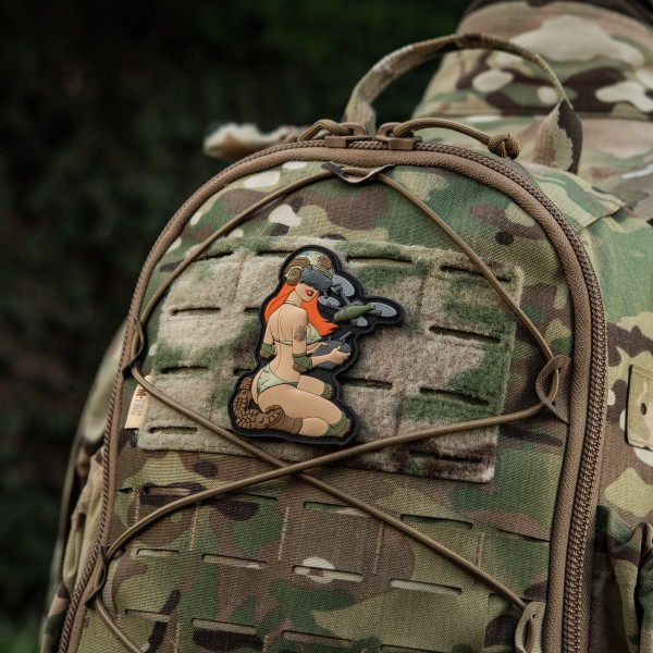 M-Tac нашивка Tactical girl №6 PVC redhead/MC V2 - 51468006 M-Tac нашивка Tactical girl №6 PVC redhead/MC V2 - 51468006