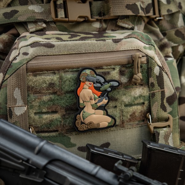 M-Tac нашивка Tactical girl №6 PVC redhead/MC V2 - 51468006 M-Tac нашивка Tactical girl №6 PVC redhead/MC V2 - 51468006