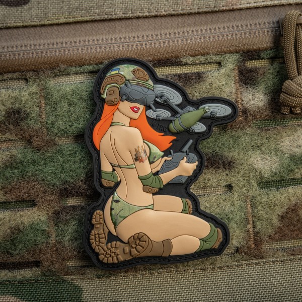 M-Tac нашивка Tactical girl №6 PVC redhead/MC V2 - 51468006 M-Tac нашивка Tactical girl №6 PVC redhead/MC V2 - 51468006
