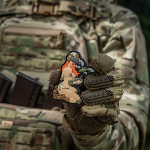 M-Tac нашивка Tactical girl №6 PVC redhead/MC V2 - 51468006 M-Tac нашивка Tactical girl №6 PVC redhead/MC V2 - 51468006