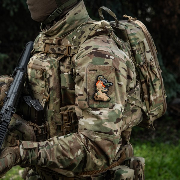 M-Tac нашивка Tactical girl №6 PVC redhead/MC V2 - 51468006 M-Tac нашивка Tactical girl №6 PVC redhead/MC V2 - 51468006