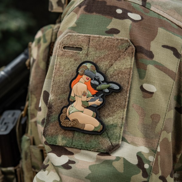 M-Tac нашивка Tactical girl №6 PVC redhead/MC V2 - 51468006 M-Tac нашивка Tactical girl №6 PVC redhead/MC V2 - 51468006