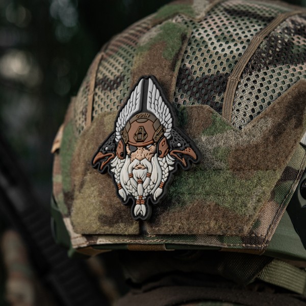 M-Tac нашивка Odin Tactical 3D PVC White/Coyote - 51469003