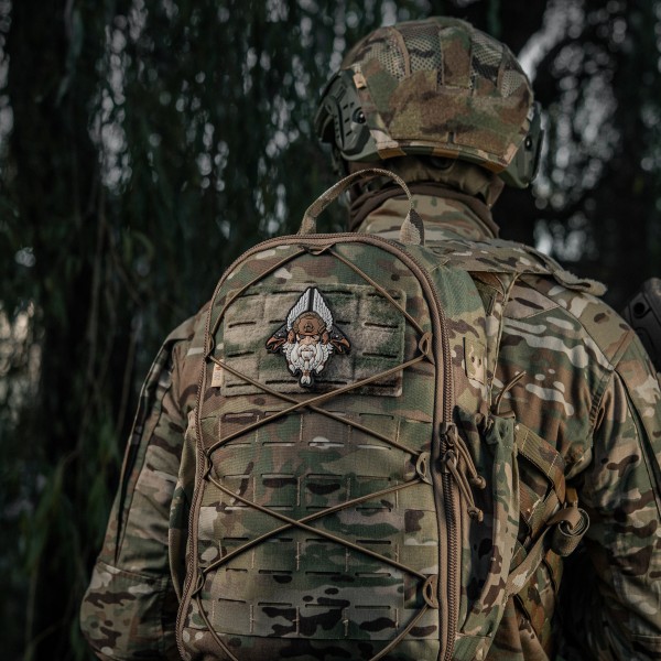 M-Tac нашивка Odin Tactical 3D PVC White/Coyote - 51469003