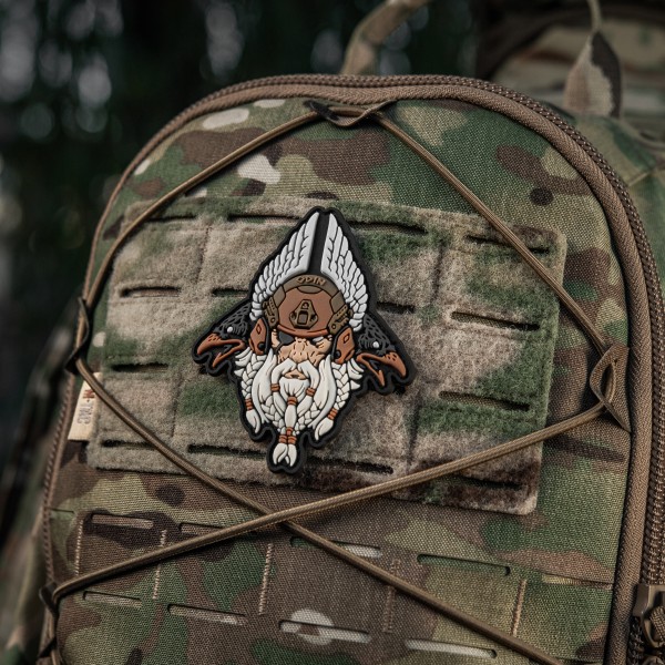 M-Tac нашивка Odin Tactical 3D PVC White/Coyote - 51469003