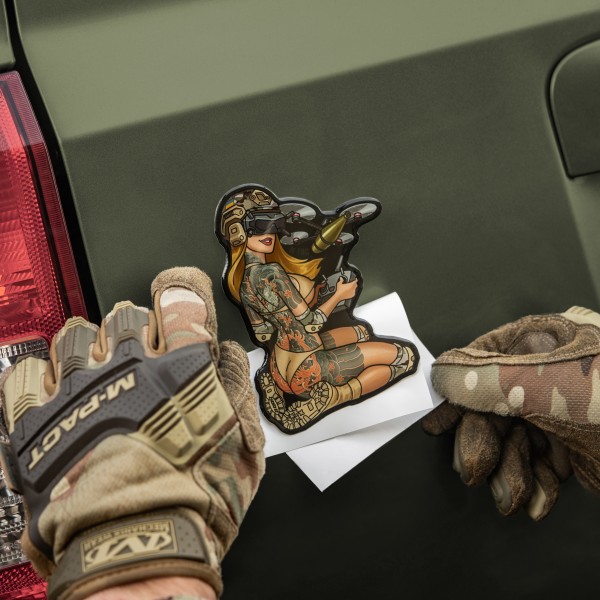 M-Tac наклейка обємна Tactical girl №6 Якудза - 51470001 M-Tac наклейка обємна Tactical girl №6 Якудза - 51470001