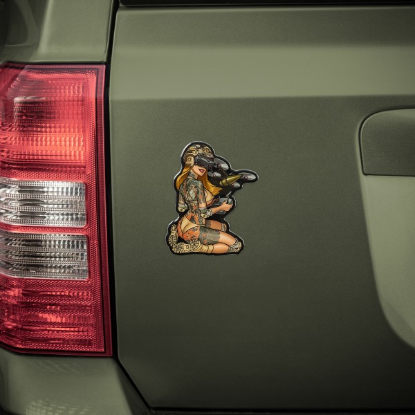 M-Tac наклейка обємна Tactical girl №6 Якудза - 51470001 M-Tac наклейка обємна Tactical girl №6 Якудза - 51470001