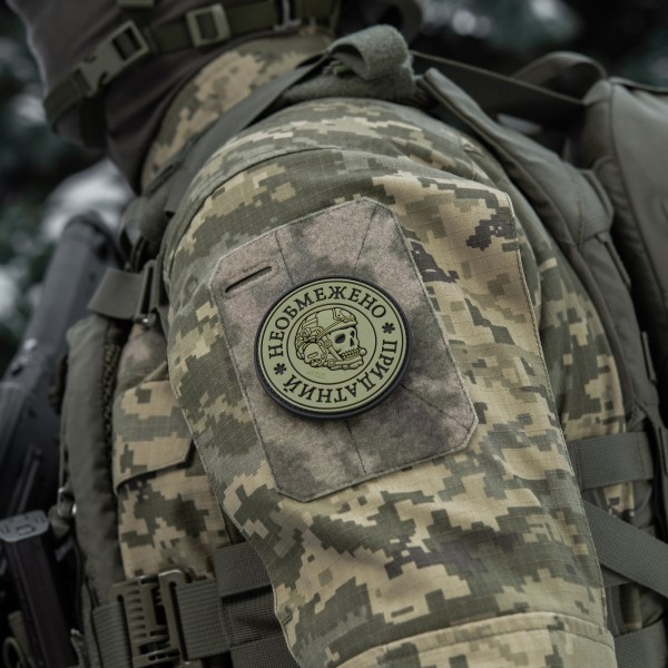 M-Tac нашивка Необмежено придатний PVC Black/Olive - 51471201