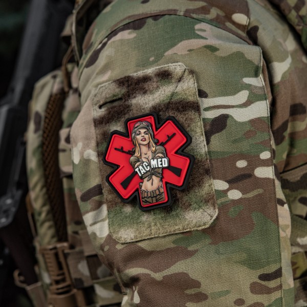 M-Tac нашивка TacMed PVC Olive - 51475001