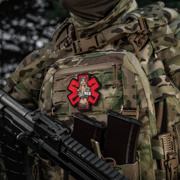 M-Tac нашивка TacMed PVC Olive - 51475001