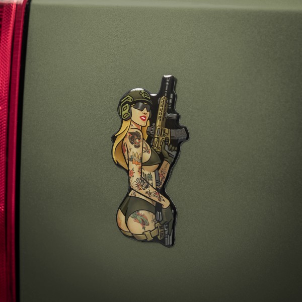 M-Tac наклейка обємна Tactical girl №4 tattoo Пантера - 51478002