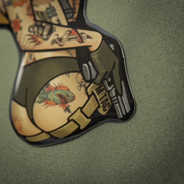 M-Tac наклейка обємна Tactical girl №4 tattoo Пантера - 51478002