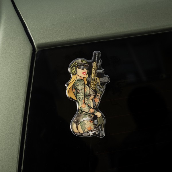 M-Tac наклейка обємна Tactical girl №4 tattoo Якудза - 51478003 M-Tac наклейка обємна Tactical girl №4 tattoo Якудза - 51478003