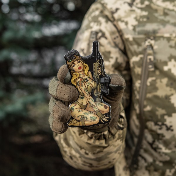 M-Tac наклейка обємна Tactical girl №5 Hooligan - 51479001 M-Tac наклейка обємна Tactical girl №5 Hooligan - 51479001