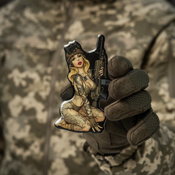 M-Tac наклейка обємна Tactical girl №5 Skandinavik - 51479002 M-Tac наклейка обємна Tactical girl №5 Skandinavik - 51479002
