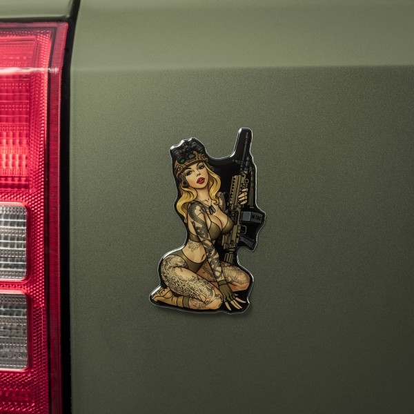 M-Tac наклейка обємна Tactical girl №5 Skandinavik - 51479002 M-Tac наклейка обємна Tactical girl №5 Skandinavik - 51479002