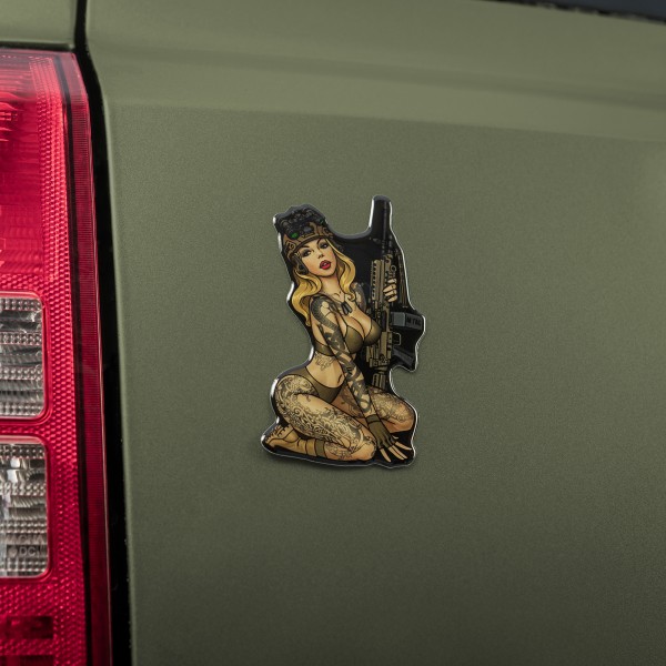 M-Tac наклейка обємна Tactical girl №5 Skandinavik - 51479002 M-Tac наклейка обємна Tactical girl №5 Skandinavik - 51479002