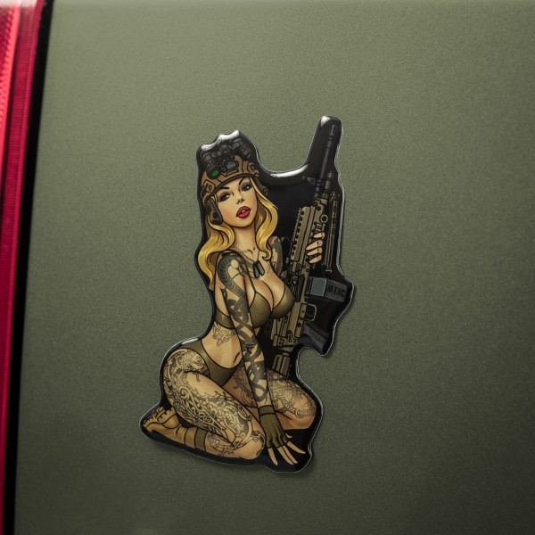 M-Tac наклейка обємна Tactical girl №5 Skandinavik - 51479002 M-Tac наклейка обємна Tactical girl №5 Skandinavik - 51479002